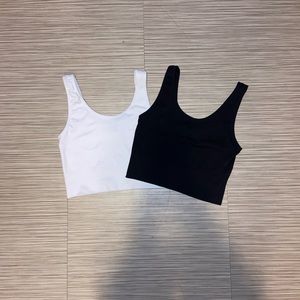 Athletic cropped tanks!